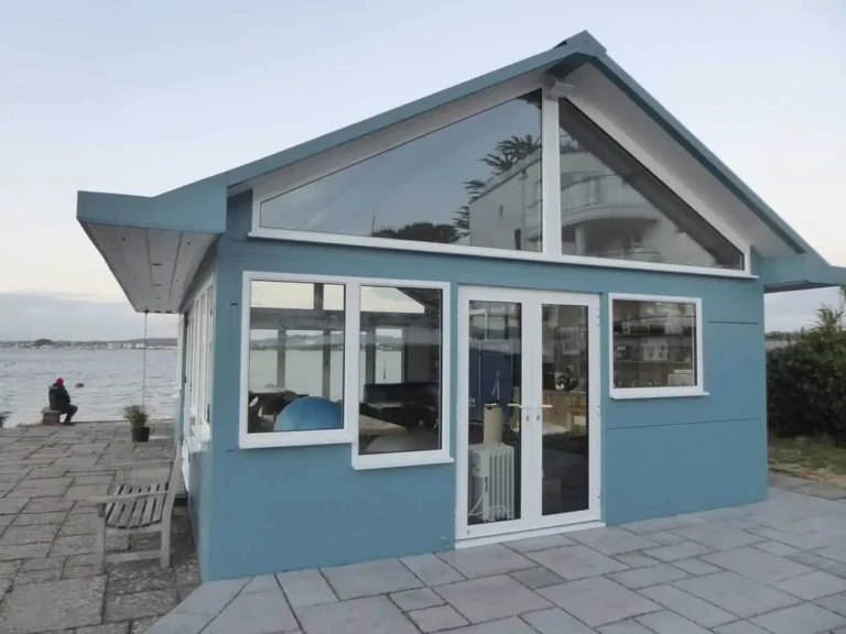 freestanding-building-on-sandbanks-beach